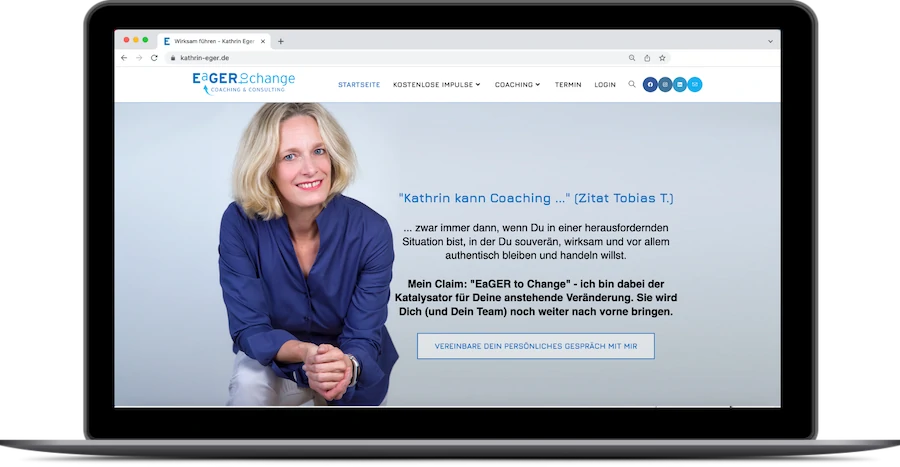 Website EagertoChange