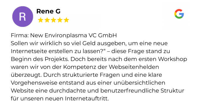 Unternehmenswebseite für S. Reimer - Referenz