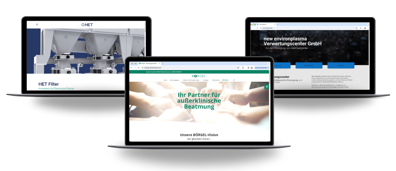 Web Agentur für Industrieunternehmen