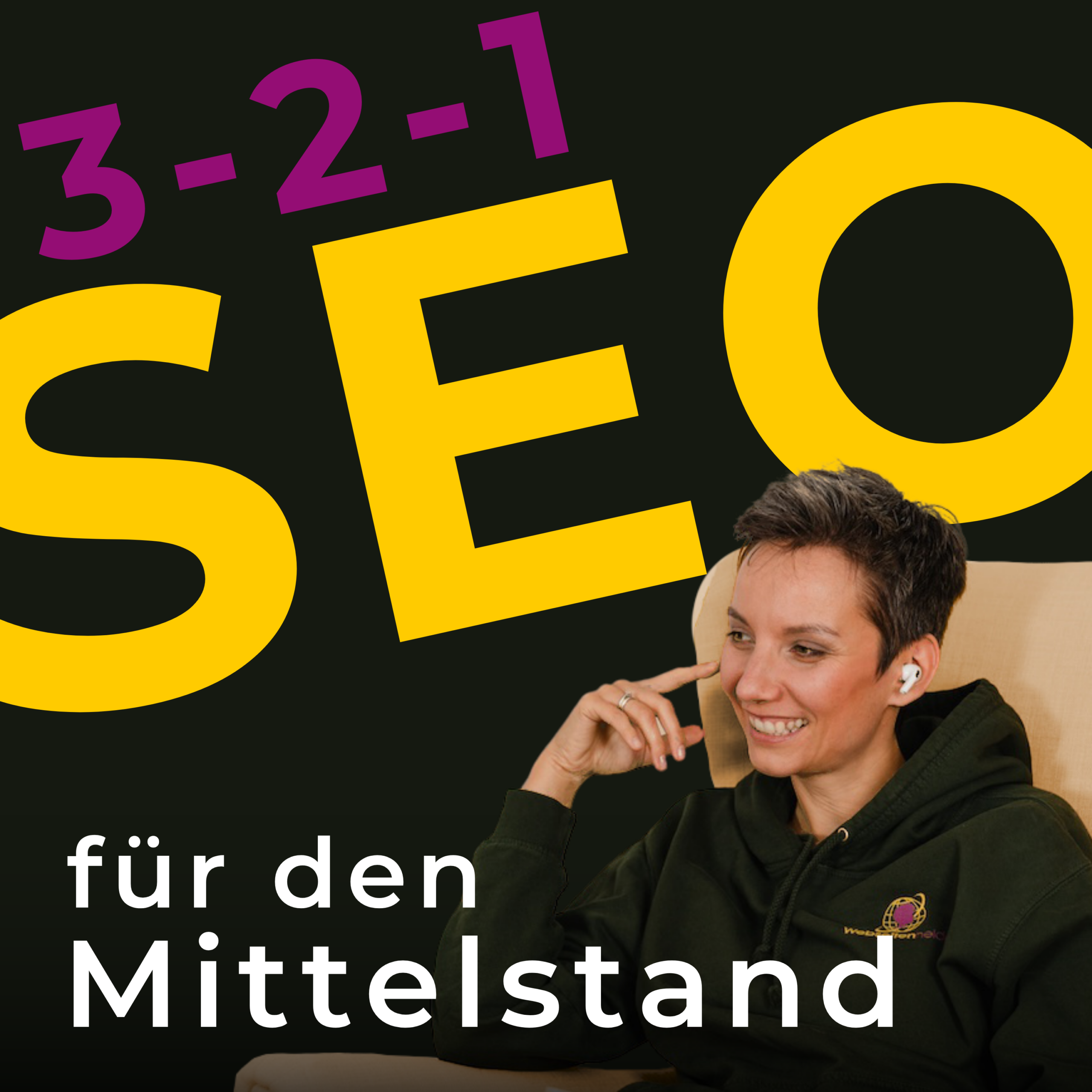 Podcast Cover: 3-2-1 SEO Podcast für den Mittelstand